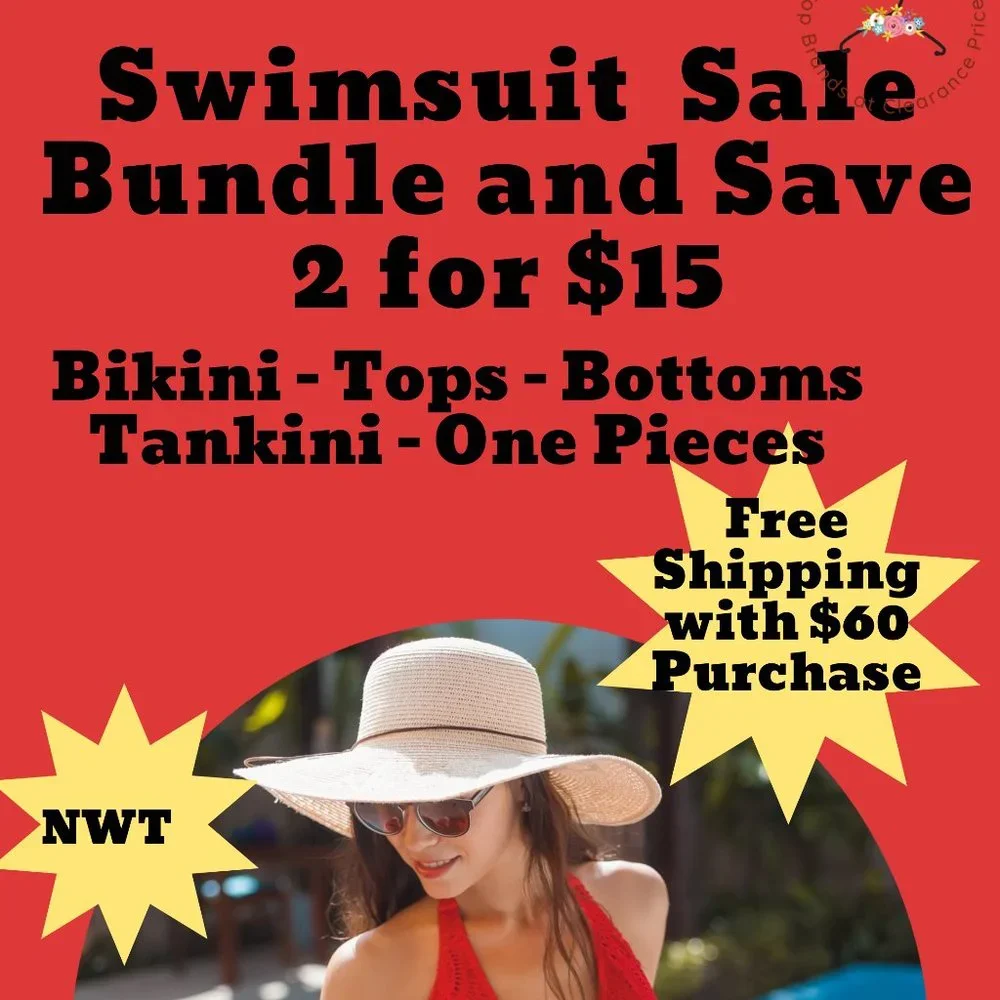 Swim Sale Bundle and Save 2 for $15